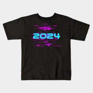 2024 - Gamers - Celebration - New Years - Birthday Kids T-Shirt